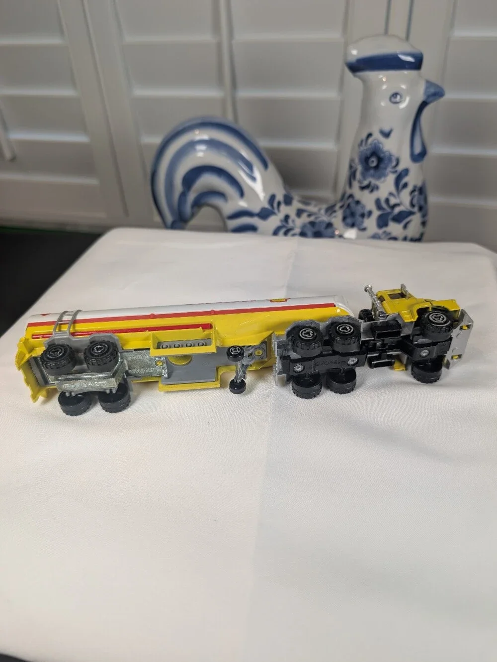 1980s Shell Tanker Truck France